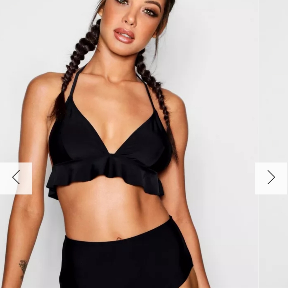 Maldives Ruffle High Waist Bikini 🖤